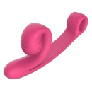 Wibrator podwójny silikonowy Curve z technologią Slide'n'Roll, 23 cm - 4
