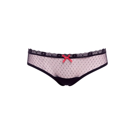 BARELY BARE PEEK A BOO BUTT BLACK - 3