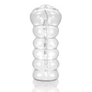 Masturbator Clear Leader Snatch – przezroczysty rękaw TPE, realistyczny kanał stymulacyjny, długość 14,8 cm - 3