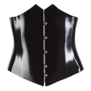 Latex Waist Cincher black M - 8