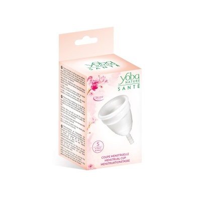 MENSTRUAL CUP WHITE S (Size: T1) - 1 2