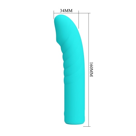 Wibrator Rylan: 10 trybów wibracji, podświetlenie LED, długość 20,5 cm - 7