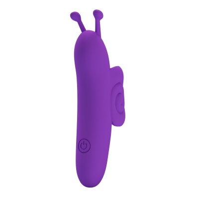 Wibrator na palec Snail Honey Finger - 10 trybów wibracji, 10 cm - 1 2