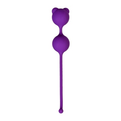 Pleasure balls A-Toys PURPLE - 1 2
