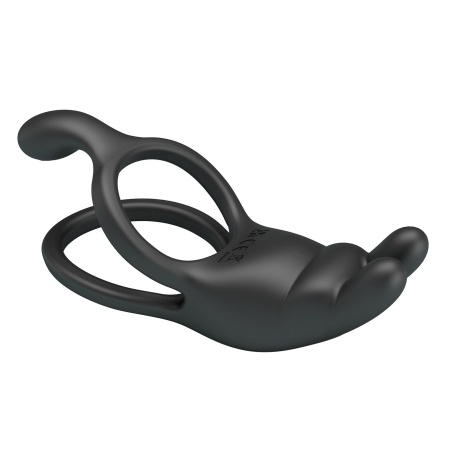 Wibrujący pierścień SETH - 7 funkcji, 14×8×4,5 cm - 6