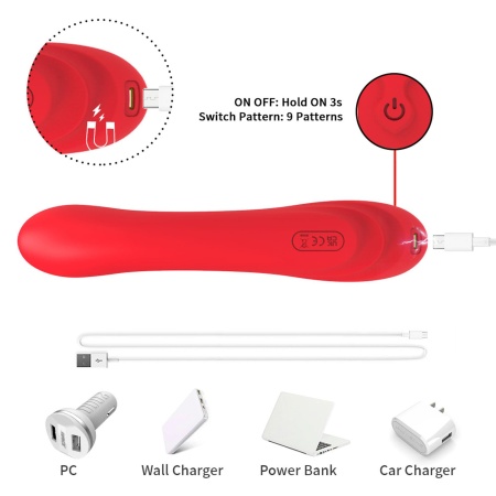 Fishhook Red Dual-point vibration - 3