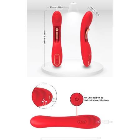 Fishhook Red Dual-point vibration - 13