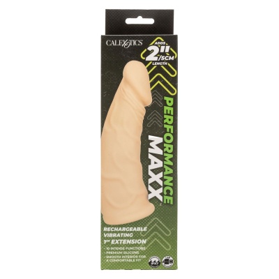 Wibracyjna przedłużka Vibrating Extension 7 Inch – 17,25 cm, 10 trybów wibracji - 1 2