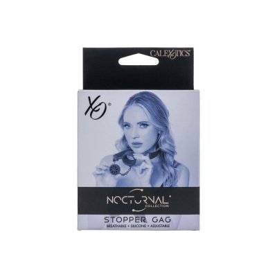 Stopper Gag silikonowy z otworem wentylacyjnym 3,75 cm - 1 2