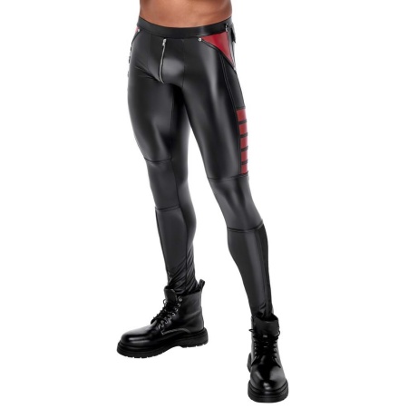 Men's Pants Black/Red M - 4