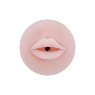 Masturbator Stroker Mouth z wibracjami, 18 cm - 1 2