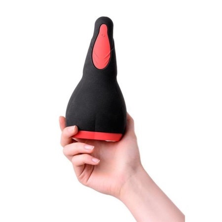 Masturbator EROTIST Eruption - silikon medyczny, ładowanie USB, długość 18,5 cm - 3
