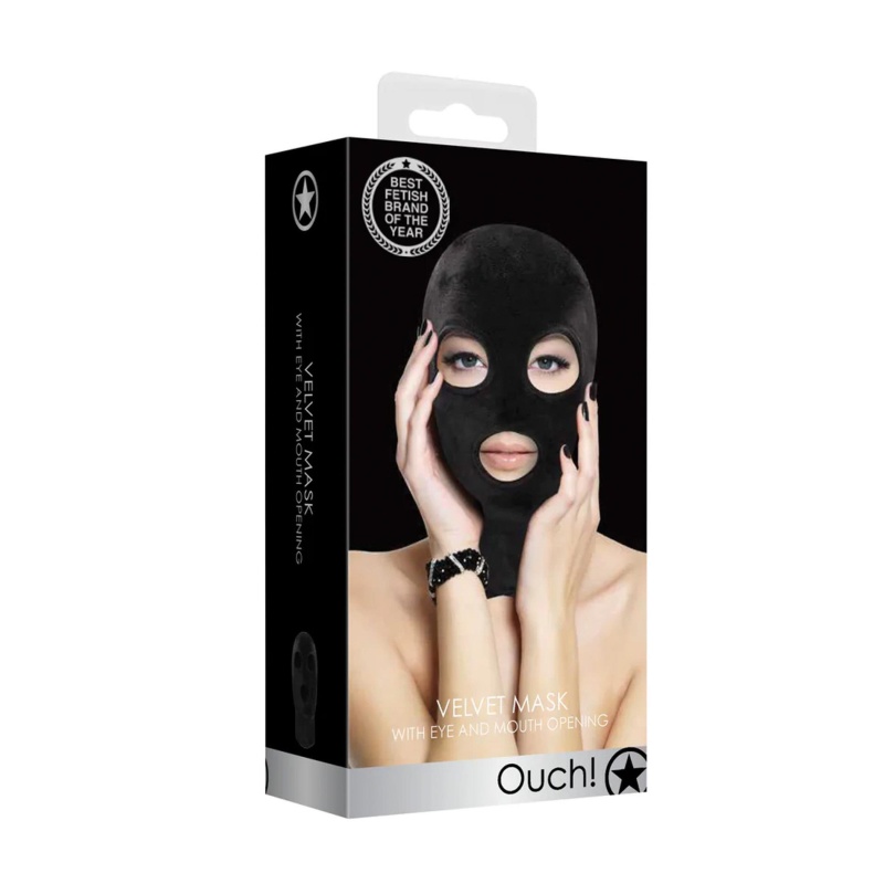 Mask with Eye and Mouth Opening - 1