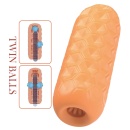 Masturbator Venus-X Twin Balls z wewnętrznymi ruchomymi kulkami - 3