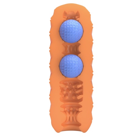 Masturbator Venus-X Twin Balls z wewnętrznymi ruchomymi kulkami - 4