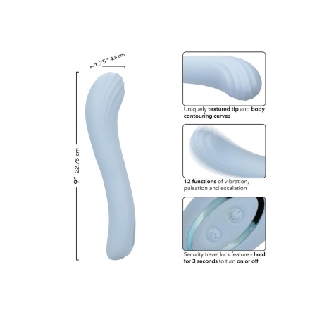 Wibrator Contoured G z teksturowaną końcówką, długość 22,75 cm - 5