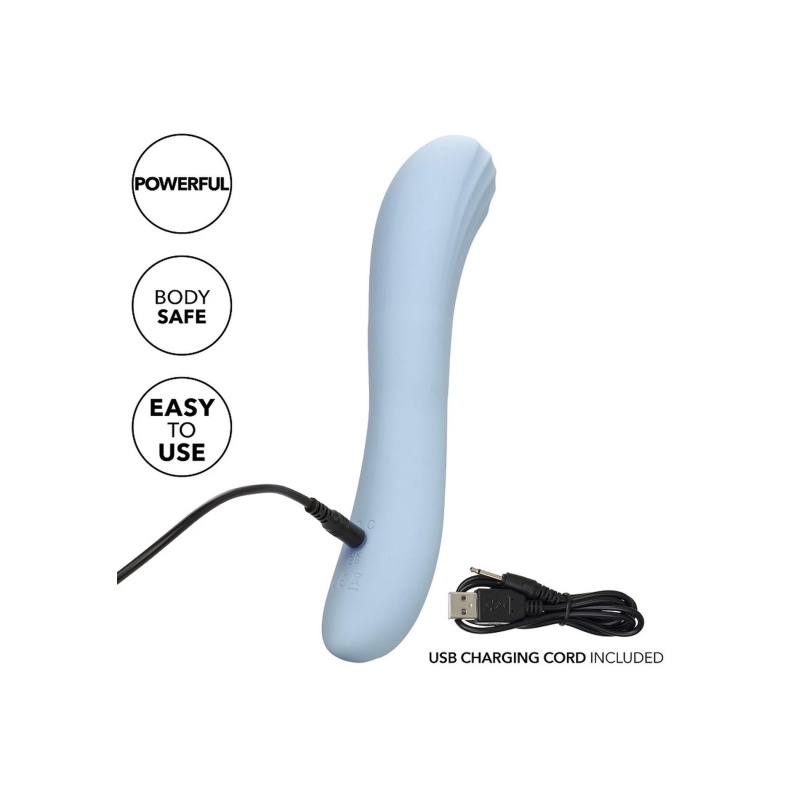 Wibrator Contoured G z teksturowaną końcówką, długość 22,75 cm - 7