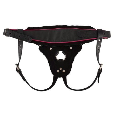 Leather String Strap-on S-L - 3