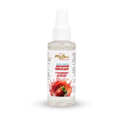 Lubrykant intymny i do masażu 2w1 Aroma Series Strawberry 50 ml - 1