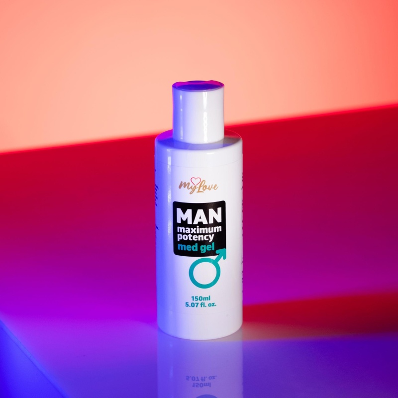 Żel intymny Man Maximum Potency Med Gel 150 ml - 3