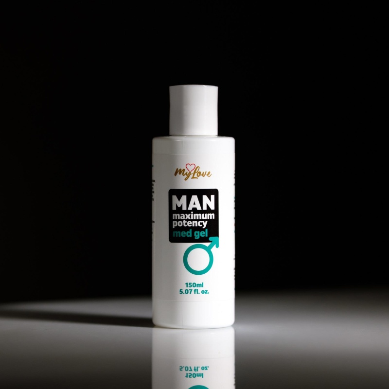 Żel intymny Man Maximum Potency Med Gel 150 ml - 4