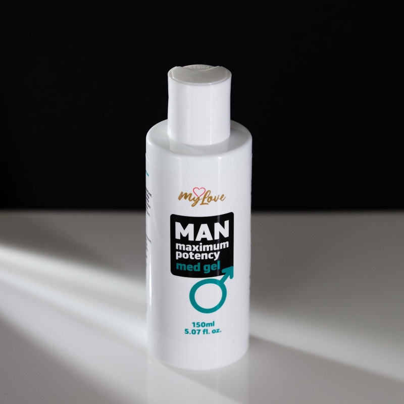 Żel intymny Man Maximum Potency Med Gel 150 ml - 6