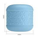 Masturbator Cole - dwustronny silikonowy stymulator manualny - 7