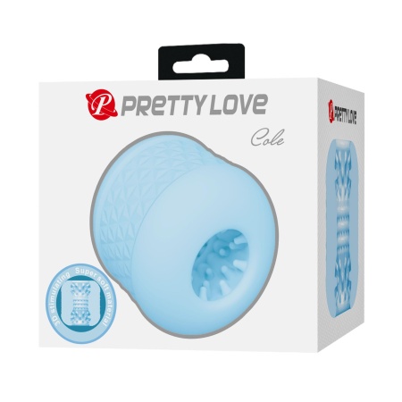 Masturbator Cole - dwustronny silikonowy stymulator manualny - 8