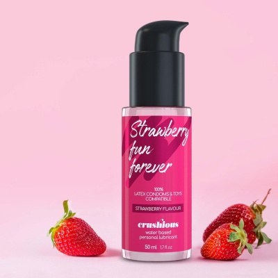 Lubrykant smakowy Crushious Strawberry 50 ml - 1 2