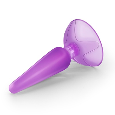 Korek analny Jolly Plug (9 cm, średnica 2.5 cm, fioletowy) - 1 2