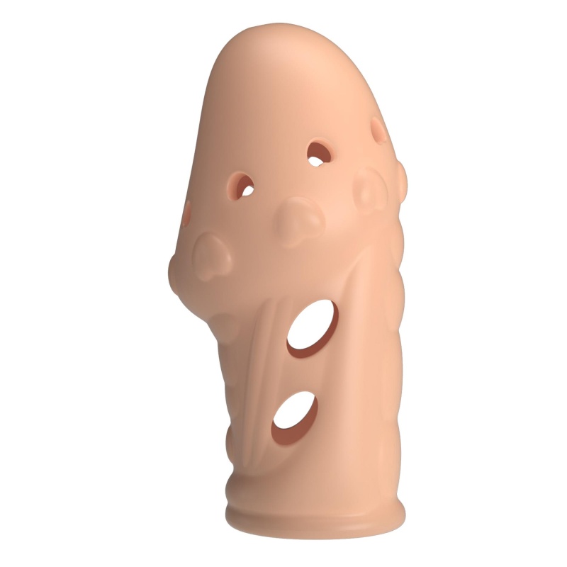 Przewiewna nakładka na penisa Booker 8 cm - 3