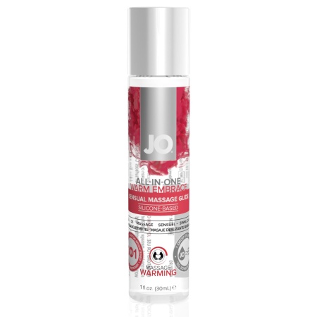 Lubrykant silikonowy All-in-One Sensual Massage Glide Warm 30 ml - 1