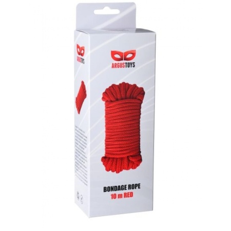 Red Bondage Rope 10m - 2