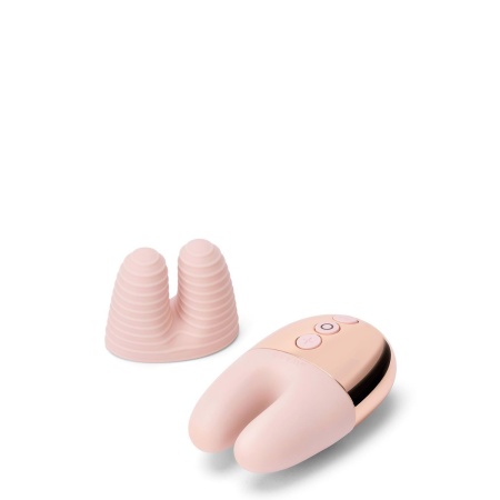 Wibrator podwójny Double Vibe z dwoma niezależnymi silnikami w elastycznych ramionach, 8,4 × 5,4 cm - 2
