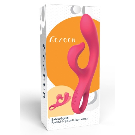 Wibrator Endless Orgasm 21 cm z podwójną stymulacją - 2