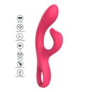 Wibrator Endless Orgasm 21 cm z podwójną stymulacją - 12