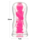 Masturbator Pink Glow 15x7 cm – świecący w ciemności - 2