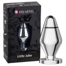 Little John Butt Plug Small – elektrostymulacyjny plug analny z aluminium medycznego, Ø 4 cm, długość 9 cm - 1