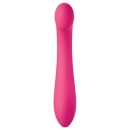 Dildo Tilla Silicone – zakrzywiony kształt do stymulacji punktu G i prostaty, 20 cm, Ø 3,4 cm - 4