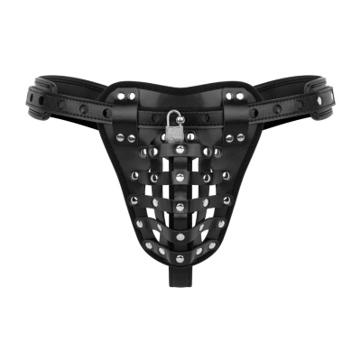Bedroom Fantasies - Chastity Cage Panty Black - 1