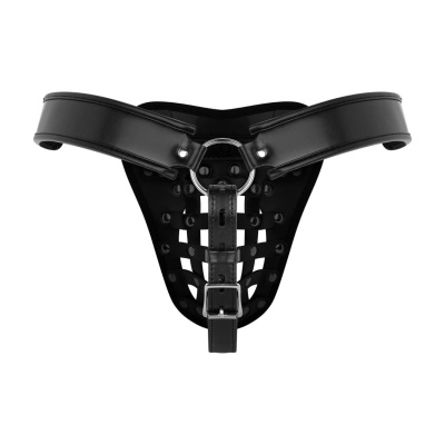 Bedroom Fantasies - Chastity Cage Panty Black - 1 2