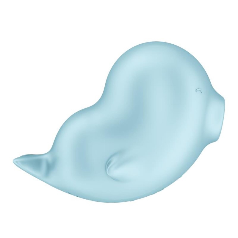 Stymulator bezdotykowy Satisfyer Sassy Seal - fale ciśnienia i wibracje, długość 9,7 cm - 4