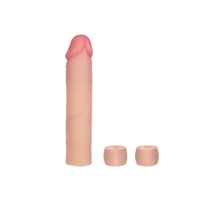 Nakładka na penisa Silicone Penis Extension System z regulacją długości 20,25 cm - 1