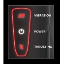 Masturbator Milk Me Hotter Black – automatyczne wibracje, ruch posuwisto-zwrotny, podgrzewanie, długość 24,8 cm - 8