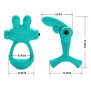 Wibrujący pierścień na penisa Passionate Dante z 10 trybami - elastyczny silikon, wodoodporny, średnica 4 cm - 8
