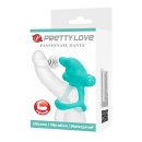 Wibrujący pierścień na penisa Passionate Dante z 10 trybami - elastyczny silikon, wodoodporny, średnica 4 cm - 11