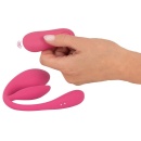 Stymulator łechtaczkowo-pochwowy RC Double Pleasure – 2 silniki, 10 trybów, 26 cm - 5