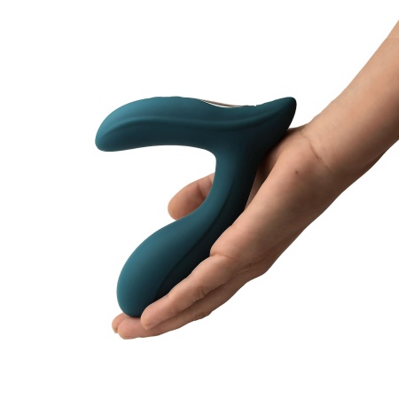 Stymulator prostaty Pulsation - aplikacja, 2 silniki, IPX7, 12 cm - 7