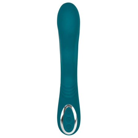 Wibrator rotacyjny Rotating G-Spot – zakrzywiona końcówka obrotowa z silikonu, 22,8 cm - 3