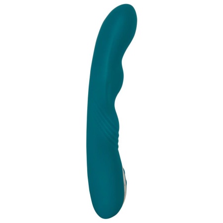 Wibrator rotacyjny Rotating G-Spot – zakrzywiona końcówka obrotowa z silikonu, 22,8 cm - 4